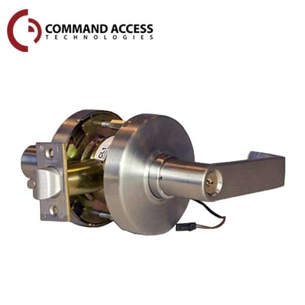 Low Energy Storeroom Clutching Lever Fail Safe 24V Satin Chrome